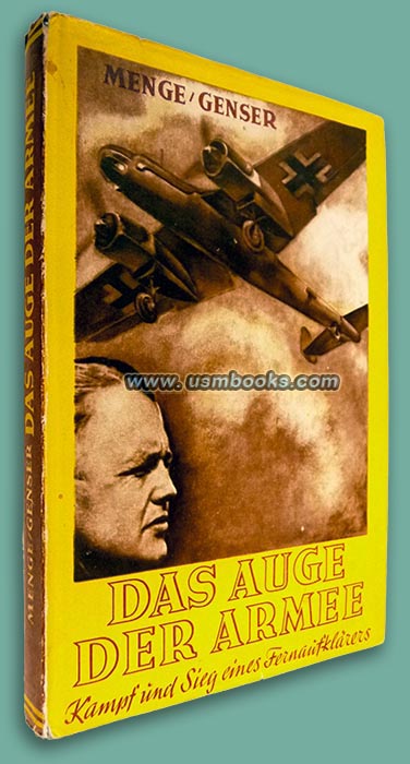 Das Auge der Armee, Luftwaffe Fernaufklärer, Oberleutnant M. von Menge-Genser