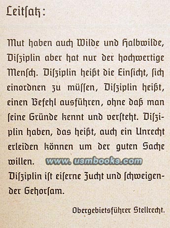 Obergebietsführer Helmut Stellrecht